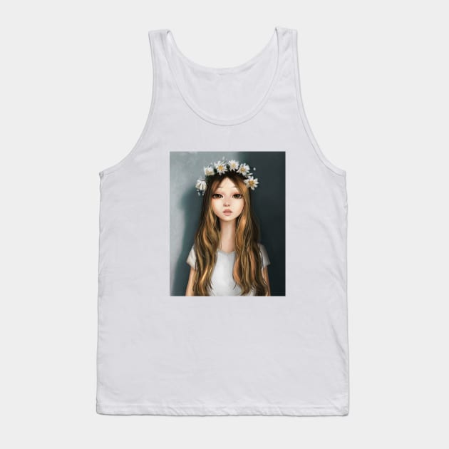 Lee Sung Kyung Tank Top by DemetArt